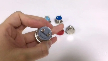 Interruttore a pulsante LED 12V con simbolo momentaneo della campana da 30 mm di prezzo di fabbrica